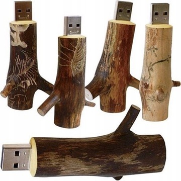 pendrive pamięć usb drewienko patyk 4gb