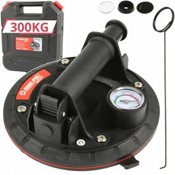 PRZYSSAWKA Z POMPKĄ DO PŁYTEK SZYB 200mm 300KG