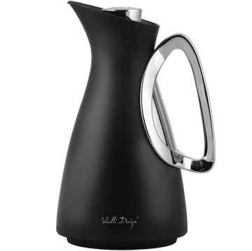 VIALLI TERMOS DZBANEK TERMICZNY Z WKŁADEM SZKLANYM ALESSIA KAWY HERBATY 1L