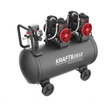 Krasft Dele KD1392 Kompresor bezolejowy 100L 1500W