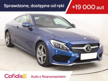 Mercedes Klasa C W205 Coupe 200 184KM 2016 Mercedes C C 200 4MATIC, Salon Polska, 4X4