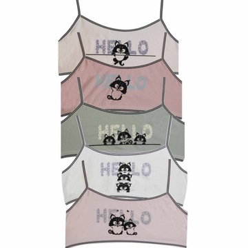 5 SZTUK BIUSTONOSZ TOP DZIECIĘCY 152-158