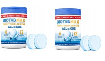 Tabletki biologiczne BioTab MAX+ Tłuszcze 2 sztuki