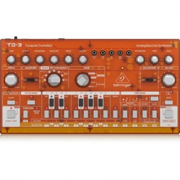Behringer TD-3-SB Syntezator linii basowej czerwon