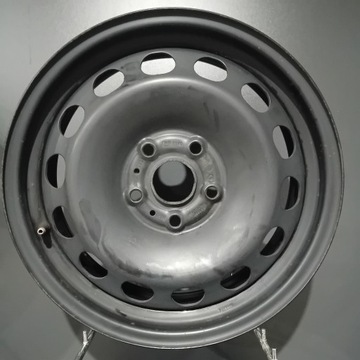 4× DISK OCELOVÝ VOLKSWAGEN OE 5Q0601027CA/CD 6.0" X 16" 5X112 ET 43