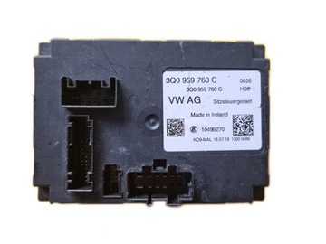 MODUŁ FOTELA SKODA SUPERB 3Q0959760C DOPISZE