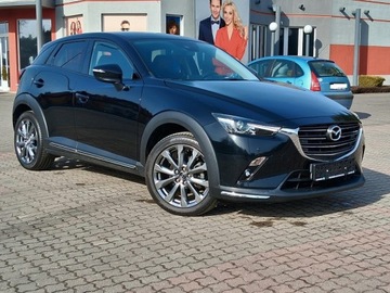 Mazda CX-3 Crossover Facelifting 2.0 Skyactiv-G 121KM 2019 Mazda CX3 2.0 121KM Automat FULL LED Skóra Kamera Ogrzew kierownica EUROPA