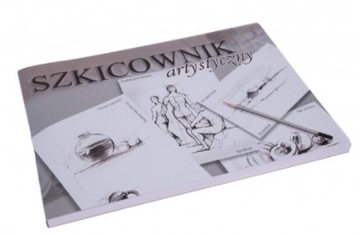 Szkicownik A5 120k 90g/m2 klejony artystyczny blok do szkicowania KRESKA