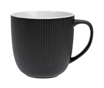 kubek porcelanowy 340ml OLYMPIA czarny RAVI 71480