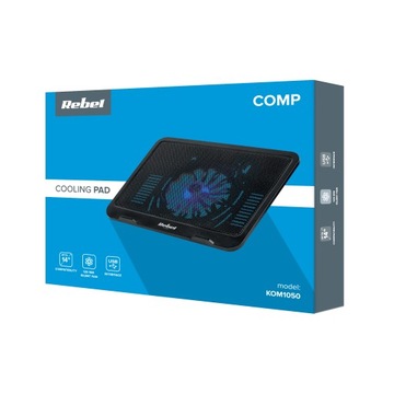 PODKŁADKA CHŁODZĄCA POD LAPTOPA 10-14'' REBEL
