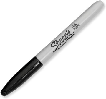 Sharpie Marker Permanentny Fine czarny 12 sztuk blister
