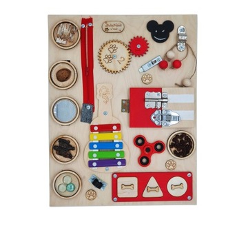 Tablica Manipulacyjna | Montessori | Sensoryczna