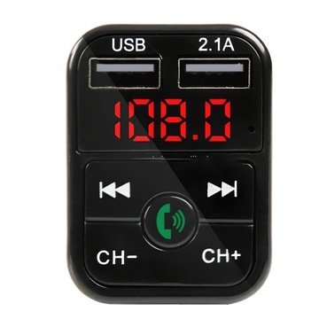 FM-ПЕРЕДАТЧИК BLUETOOTH ЗАРЯДНОЕ УСТРОЙСТВО ДЛЯ MP3 2xUSB SD LCD