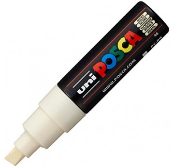 MARKER POSCA PC-8K UNI Z FARBĄ PLAKATOWĄ KOŚĆ SŁON