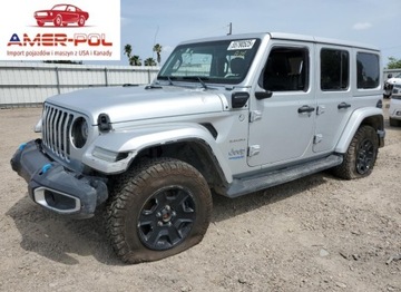 Jeep Wrangler IV 2022 Jeep Wrangler Unlimited Sahara 4XE 2022 2.0l 2.0 Hybryda 375KM
