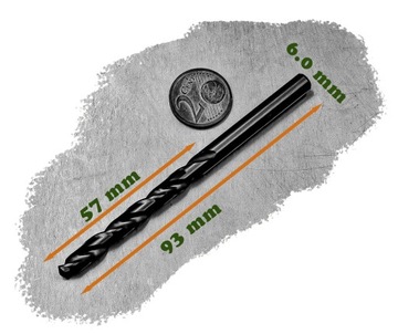 СВЕРЛО ПО МЕТАЛЛУ КОБАЛЬТА СВЕРЛО 5% NWKa 6,0