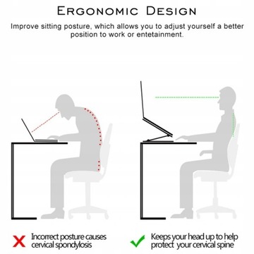Регулируемый держатель подставки для ноутбука и планшета