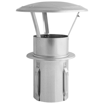 Daszek, nasada wciskana fi 130 ocynk DA130-OC-PT