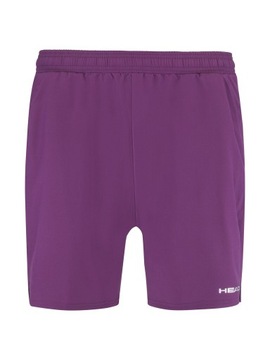 HEAD Szorty tenisowe Performance 811423 Fioletowy Regular Fit