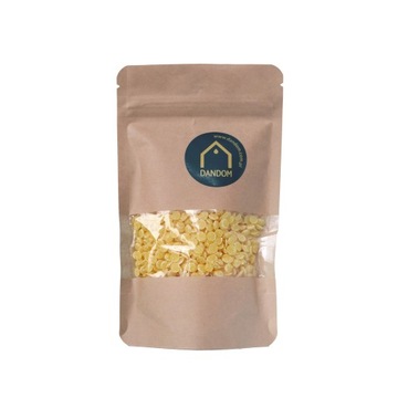 Wosk Pszczeli 100% naturalny żółty granulki 100g DANDOM