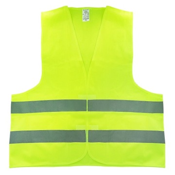 KAMIZELKA ODBLASKOWA SPEŁNIAJĄCA NORMY UE XXXL