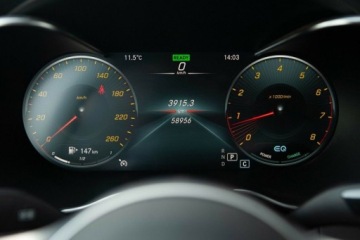 Mercedes Klasa C W205 Coupe Facelifting 1.5 200 184KM 2019 Mercedes-Benz Klasa C 200 4Matic AMG Line 59 000 KM Salon PL Autotrade, zdjęcie 35