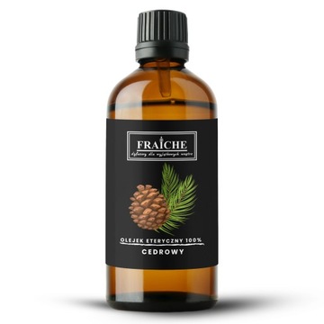 Olejek Eteryczny Naturalny Cedrowy do Aromaterapii 100 ml CEDAR