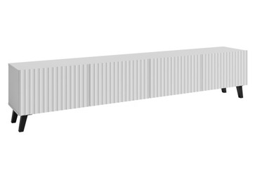 Lowboard PHUKET szafka RTV 190 cm półka pod TV, komoda MDF, cichy domyk