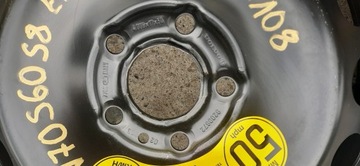 KOLO DOJEZDOVÉ 17" VOLVO S60 S80 V70 FORD S-MAX