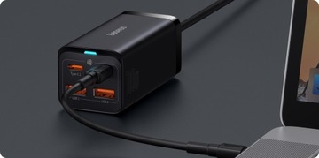 МОЩНОЕ СЕТЕВОЕ ЗАРЯДНОЕ УСТРОЙСТВО BASEUS 4x USB USB-C QC4 PD 100 Вт