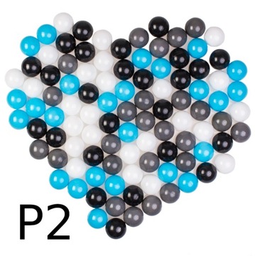 БОЛЬШОЙ ПЕСОЧНИК БАССЕЙН XL, закрытая оболочка, крышка, 2 шт. + ШАРЫ 100 шт.