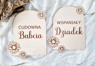 ФОТОТАРЕЛКИ НА ДЕНЬ БАБУШКИ НА ДЕНЬ БАБУШКИ И ДЕДА 2 ШТ.