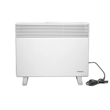 Grzejnik konwektorowy elektryczny konwektor ścienny TX 1500W nóżki TC biały