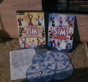THE SIMS 1 DOUBLE DELUXE / PODSTAWA +2 DODATKI PL