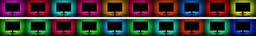 СВЕТОДИОДНАЯ ЛЕНТА RGB 3M USB 5 В ПОДСВЕТКА МОНИТОРА