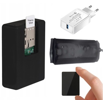 MINI PODSŁUCH GSM PLUSKWA N9+ DŁUGI CZAS PRACY DODATKOWA BATERIA 5800 mAh