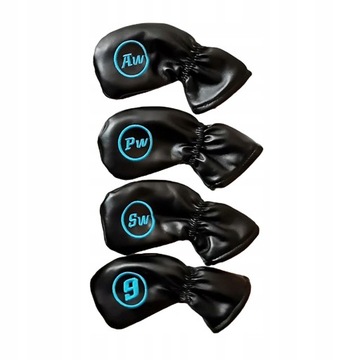 Водонепроницаемый чехол для головы клюшки для гольфа из искусственной кожи