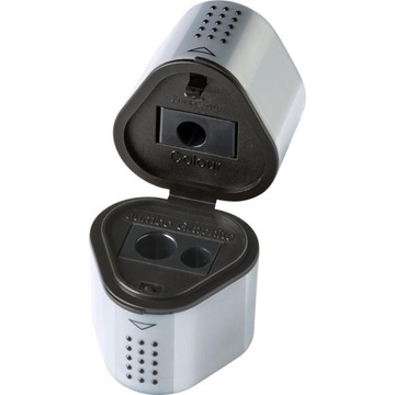 Temperówka potrójna z pojemnikiem FABER CASTELL