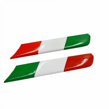Listwa strzałka ozdobna nerka do ALFA ROMEO 159 wzór: WŁOSKA FLAGA PRAWA