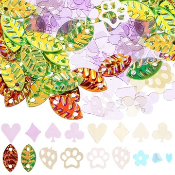 НАБОР ЦВЕТНЫХ БАСИН ДЛЯ НОГТЕЙ ДЛЯ МАНИКЮРА САМОДЕЛЬНЫХ