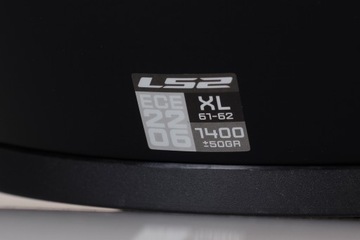 KASK MOTOCYKLOWY LS2 FF353 RAPID CZARNY MAT MĘSKI SYSTEM PINLOCK 2 SZYBY