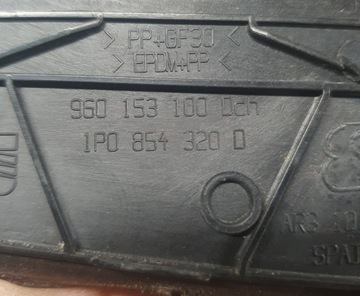 LIŠTA ČELNÍ PRAVÝ PŘEDNÍ SEAT LEON II 1P0854320D