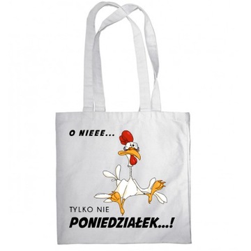 ВЕСЕЛАЯ СУМКА ПОДАРОК ​​ТОЛЬКО НЕ ПОНЕДЕЛЬНИК