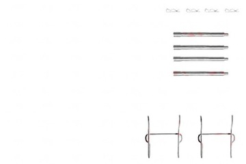 TRW ZESTAW MONTAŻOWY KLOCKÓW MERCEDES VITO (638) P