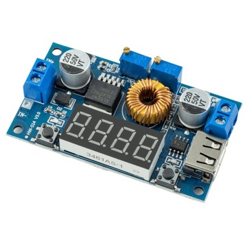 ПРЕОБРАЗОВАТЕЛЬ DC-DC НАПРЯЖЕНИЯ XL4015 LCD