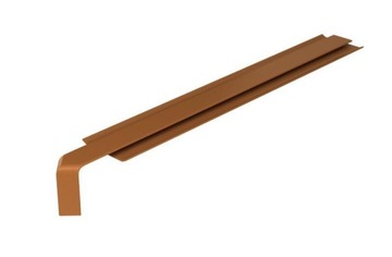 ŁĄCZNIK PARAPETU KĄTOWY ALUMINIOWY ZŁOTY DĄB 8003