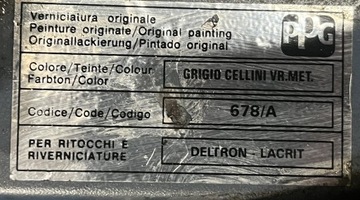 LANCIA THESIS ZRCÁTKO LEVÉ ELE. 15PIN KÓD LAK - 678/A