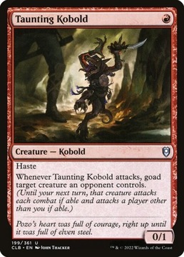 MtG: Taunting Kobold (CLB)