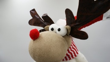 РОЖДЕСТВЕНСКИЙ ОРНАМЕНТ СТОЯЩИЙ ОЛЕНЬ 65 см