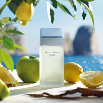 DOLCE & GABBANA СВЕТЛО-ГОЛУБОЙ ФЛАКОН EDT 100 МЛ + КРЫШКА